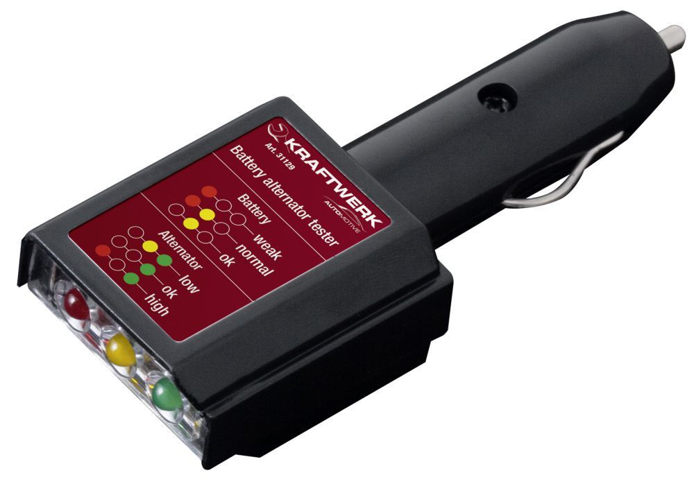 KRAFTWERK Batterie Alternatortester Produktbild KRAFTWERK Batterie Alternatortester
