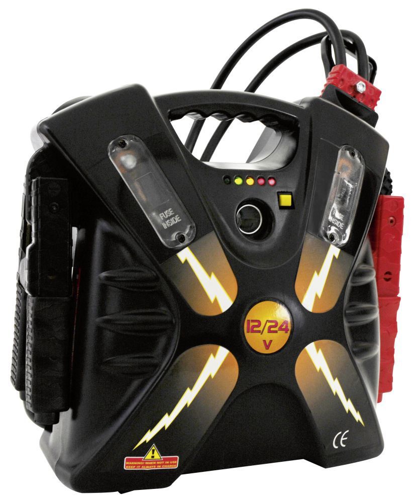 Kraftwerk Start Booster 12 bis 24 V 24Ah 5000 A Produktbild Kraftwerk Start Booster 12 bis 24 V 24Ah 5000 A