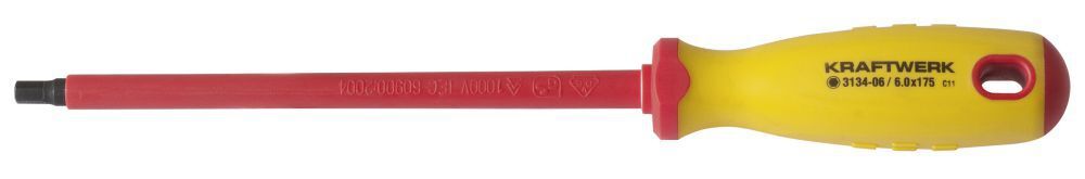KRAFTWERK Elektriker Schraubendreher Innensechskant 5 mm Produktbild KRAFTWERK Elektriker Schraubendreher Innensechskant 5 mm