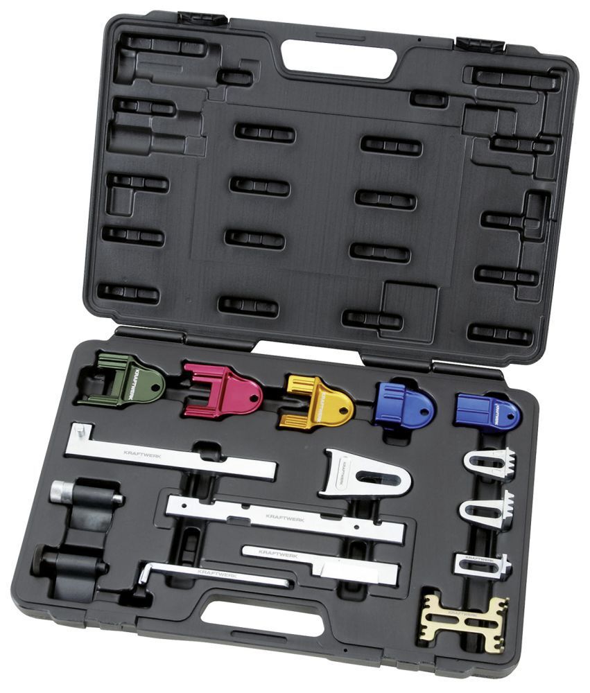 KRAFTWERK Motoren Arretierwerkzeug Satz 16 Teile Produktbild KRAFTWERK Motoren Arretierwerkzeug Satz 16 Teile