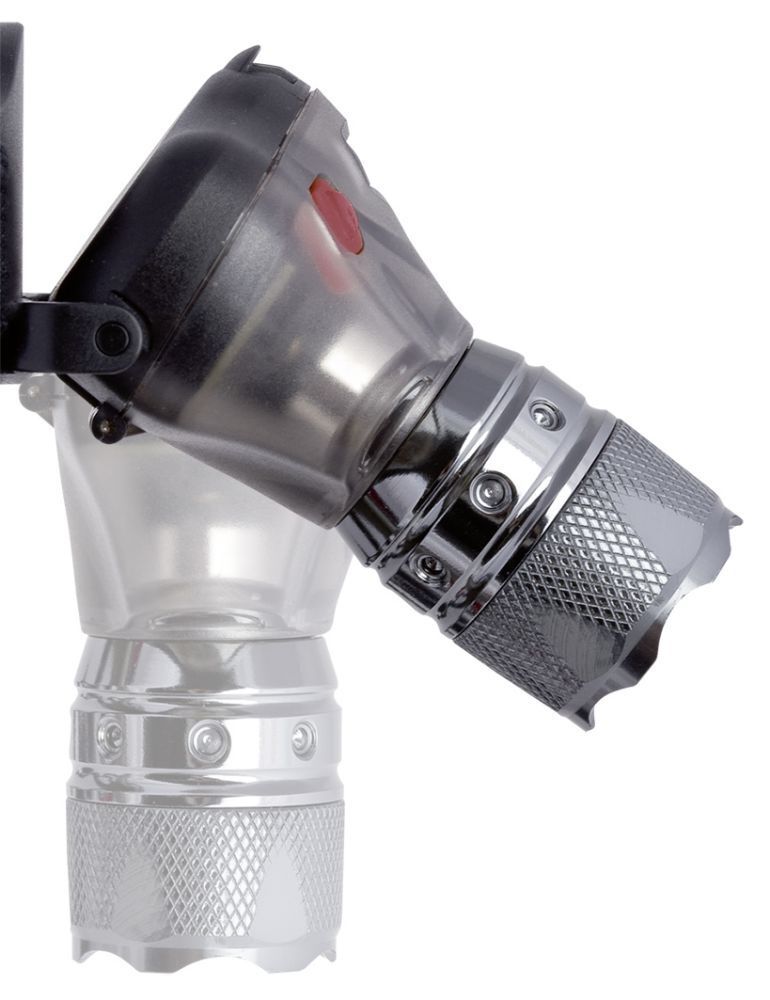 KRAFTWERK Hochleistungs LED Stirnlampe mit Zoom Produktbild KRAFTWERK Hochleistungs LED Stirnlampe mit Zoom bild 4