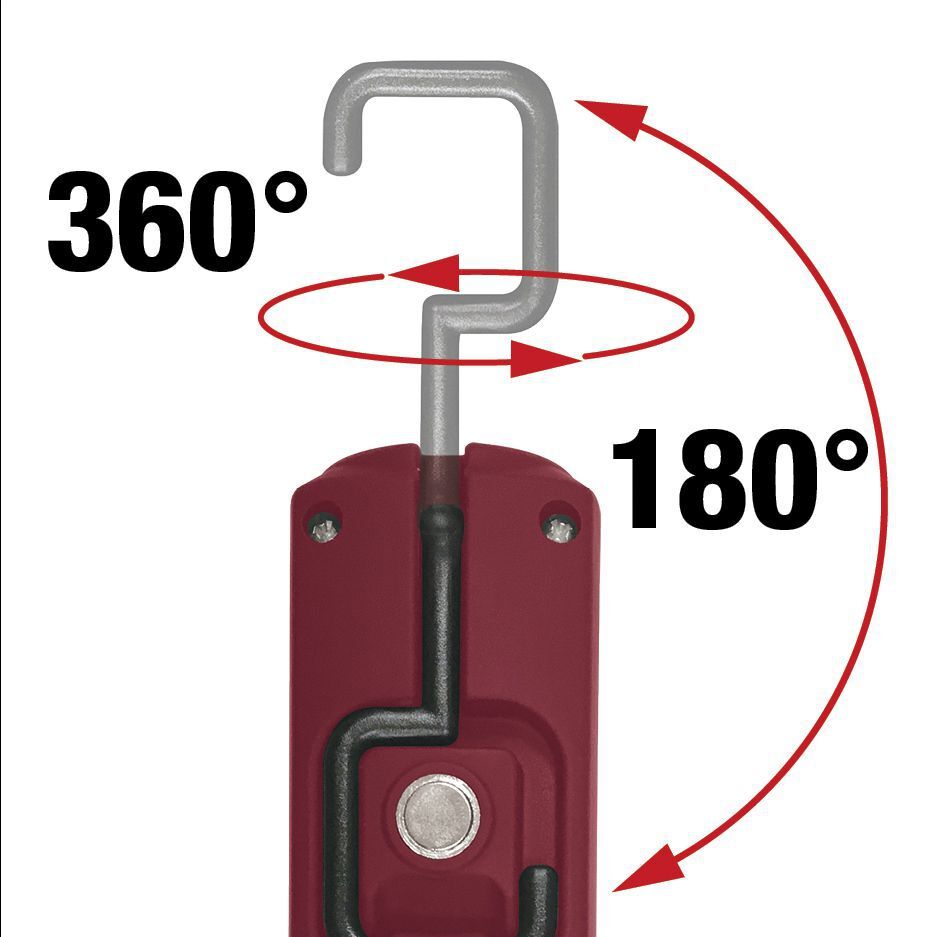 KRAFTWERK Akku Handlampe 2W+3 LED COB LED Produktbild KRAFTWERK Akku Handlampe 2W+3 LED COB LED bild 4