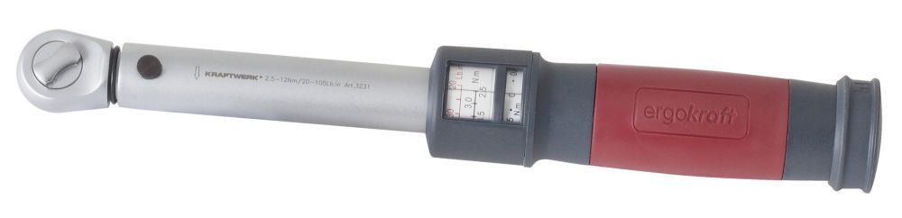 KRAFTWERK Klick Drehmomentschlüssel 1/4" 2,5-12 Nm Produktbild KRAFTWERK Klick Drehmomentschlüssel 1/4" 2,5-12 Nm