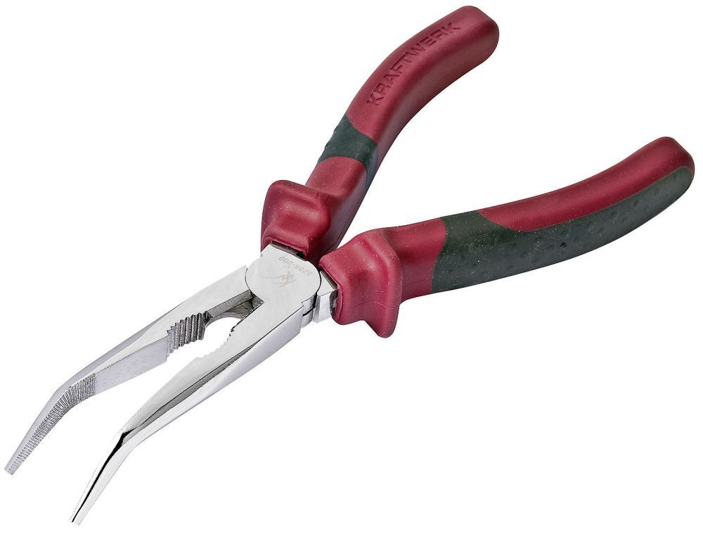 KRAFTWERK ergokraft Telefonzange 45° 200 mm Produktbild KRAFTWERK ergokraft Telefonzange 45° 200 mm