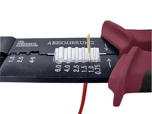 KRAFTWERK Kombi Abisolier und Kabelschuhzange 5 in 1 Produktbild KRAFTWERK Kombi Abisolier und Kabelschuhzange 5 in 1 bild 7