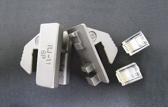 KRAFTWERK Crimpkopf für Steckverbindungen 6P6C Produktbild KRAFTWERK Crimpkopf für Steckverbindungen 6P6C