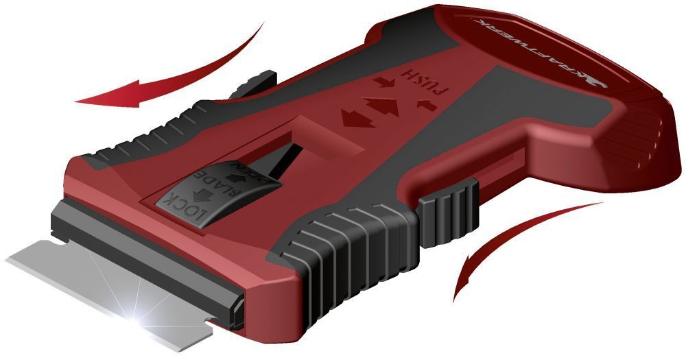 KRAFTWERK Sicherheits Schabmesser mit 3 Klingen Produktbild KRAFTWERK Sicherheits Schabmesser mit 3 Klingen bild 5