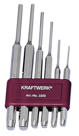 KRAFTWERK Splintentreibersatz mit Halter 2-8 mm Produktbild KRAFTWERK Splintentreibersatz mit Halter 2-8 mm