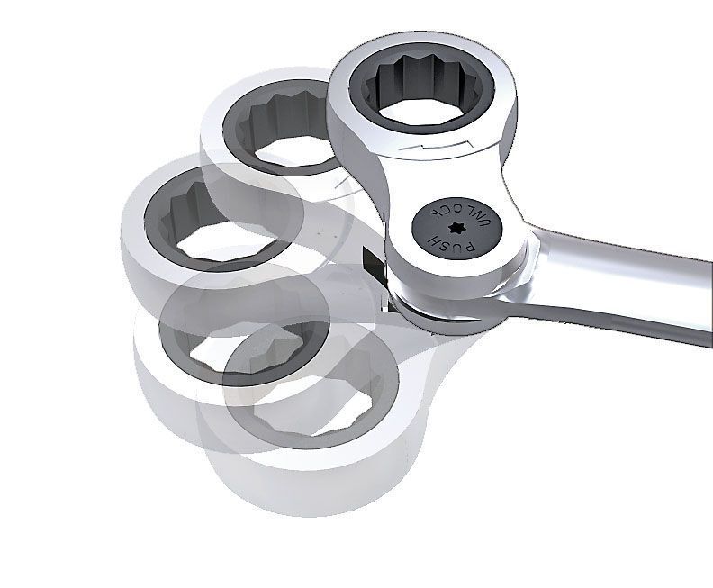 KRAFTWERK Winkel Ratschenschlüssel CLICKRAFT 15 mm Produktbild KRAFTWERK Winkel Ratschenschlüssel CLICKRAFT 15 mm bild 3