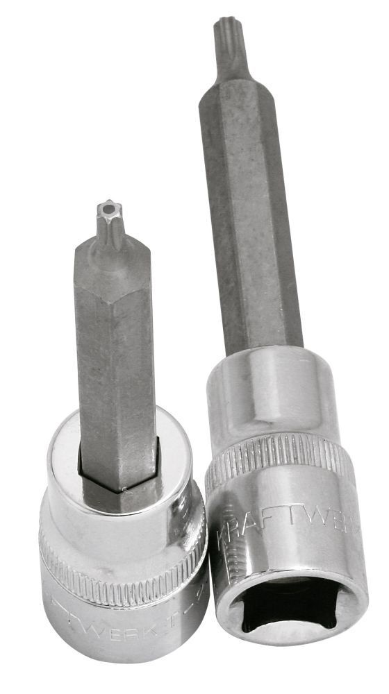 KRAFTWERK Stecknuss 1/2" Loch-TX Lang Bit T45 Produktbild KRAFTWERK Stecknuss 1/2" Loch-TX Lang Bit T45