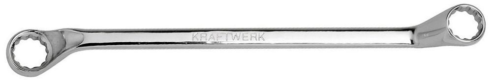 KRAFTWERK Doppelringschlüssel gekröpft 16 x 17 mm Produktbild KRAFTWERK Doppelringschlüssel gekröpft 16 x 17 mm