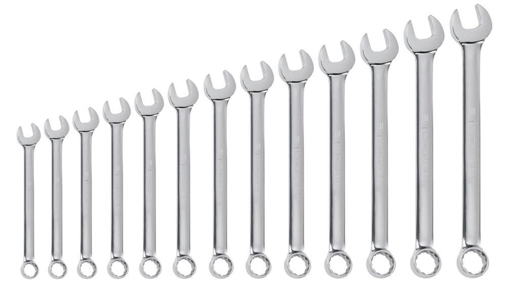 KRAFTWERK Gabelringschlüsselsatz 8-22mm 13 Teile Produktbild KRAFTWERK Gabelringschlüsselsatz 8-22mm 13 Teile