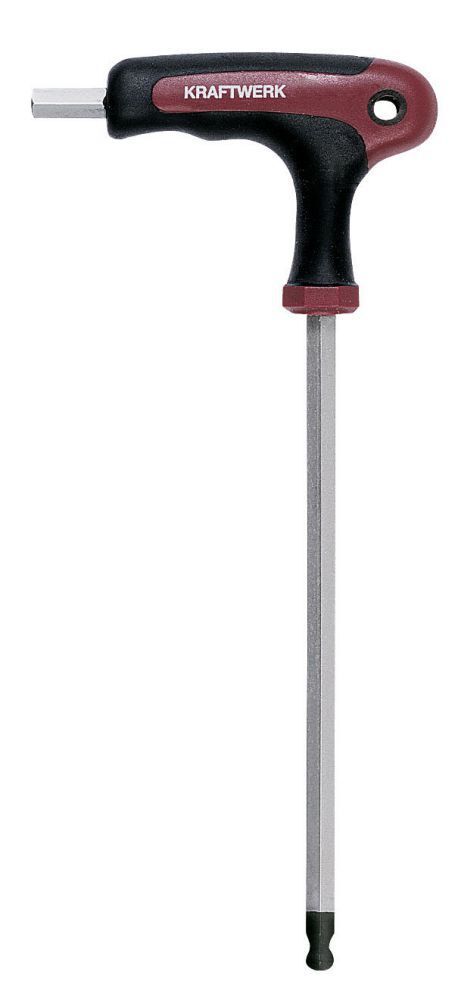 KRAFTWERK Kugelkopf-T-Schraubendreher 8 mm Produktbild KRAFTWERK Kugelkopf-T-Schraubendreher 8 mm