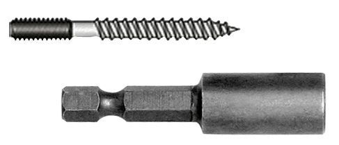 KRAFTWERK Eindrehwerkzeug für Stockschrauben M6 Produktbild KRAFTWERK Eindrehwerkzeug für Stockschrauben M6