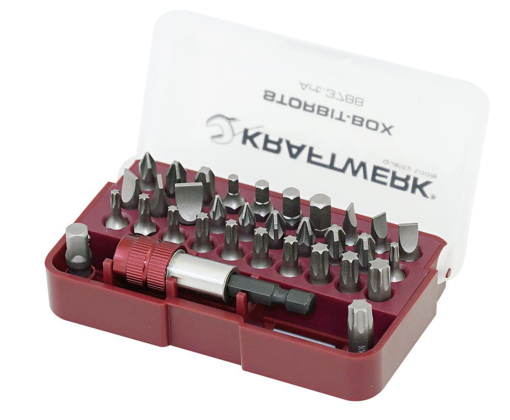 KRAFTWERK 1/4"STORBIT Box/Schnellspannhalter 33 Teile Produktbild KRAFTWERK 1/4"STORBIT Box/Schnellspannhalter 33 Teile