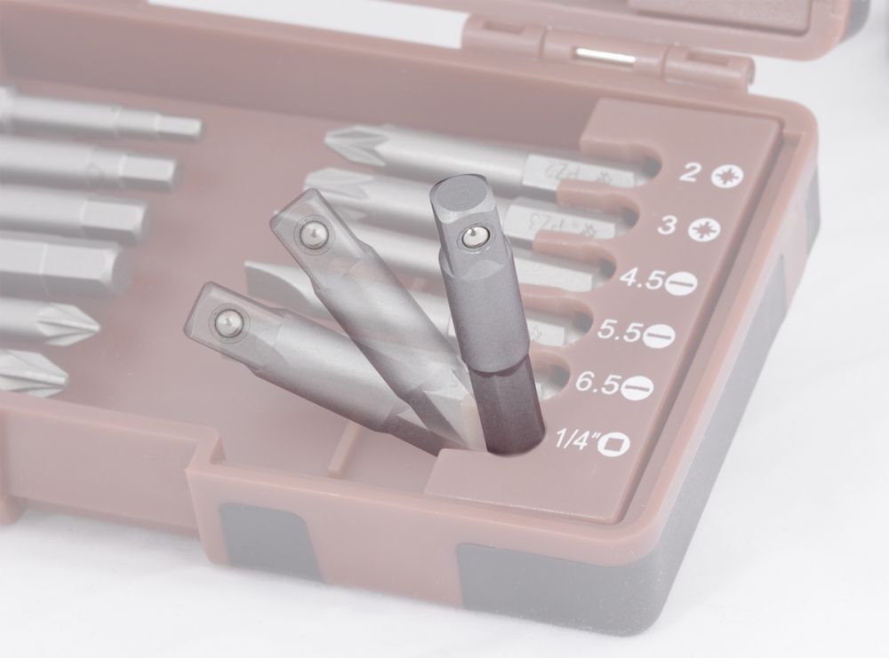 KRAFTWERK 1/4" ergokraft-Lang-Bit-Box 50 mm 24 Teile KRAFTWERK 1/4" ergokraft-Lang-Bit-Box 50 mm 24 Teile