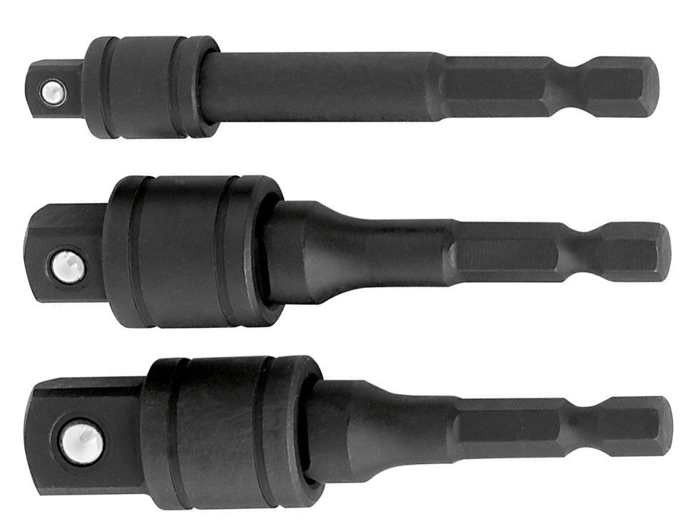 KRAFTWERK Schlag Stecknuss Adapter Satz 3 Teile Produktbild KRAFTWERK Schlag Stecknuss Adapter Satz 3 Teile