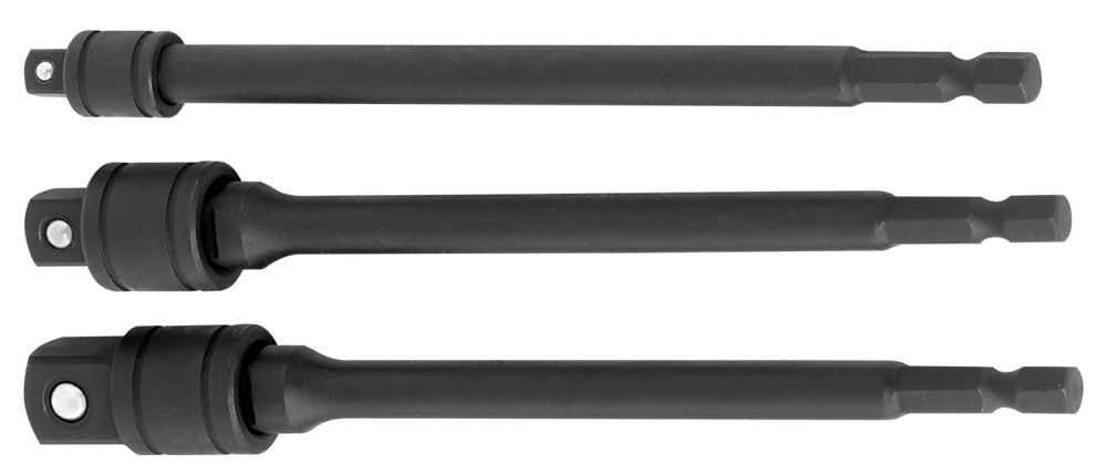 KRAFTWERK Schlag Stecknuss Adapter Satz 3 Teile Produktbild KRAFTWERK Schlag Stecknuss Adapter Satz 3 Teile