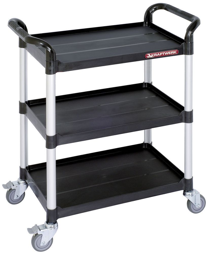 KRAFTWERK Transportwagen mit 3 Etagen Produktbild KRAFTWERK Transportwagen mit 3 Etagen