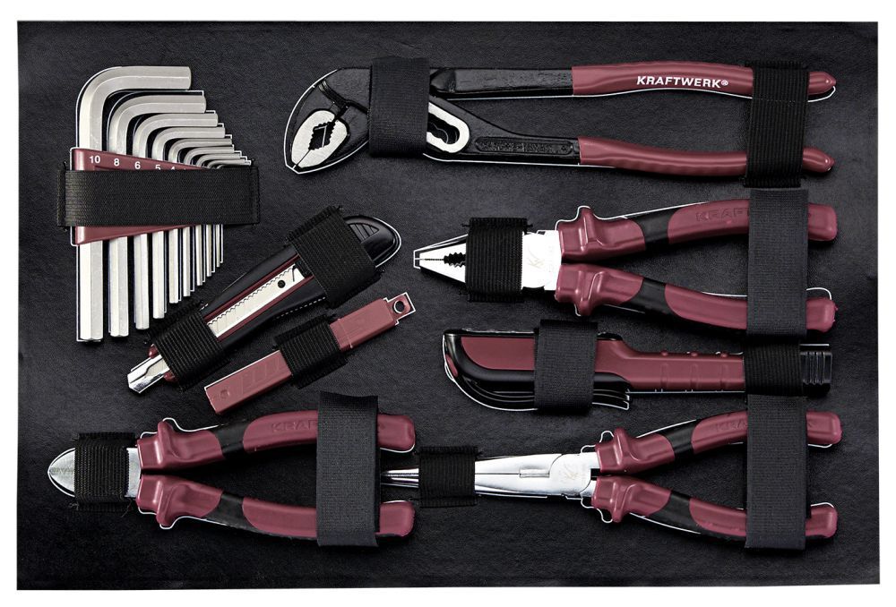 KRAFTWERK Profi-Alu-Werkzeugkoffer 123 Teile Produktbild KRAFTWERK Profi-Alu-Werkzeugkoffer 123 Teile bild 2