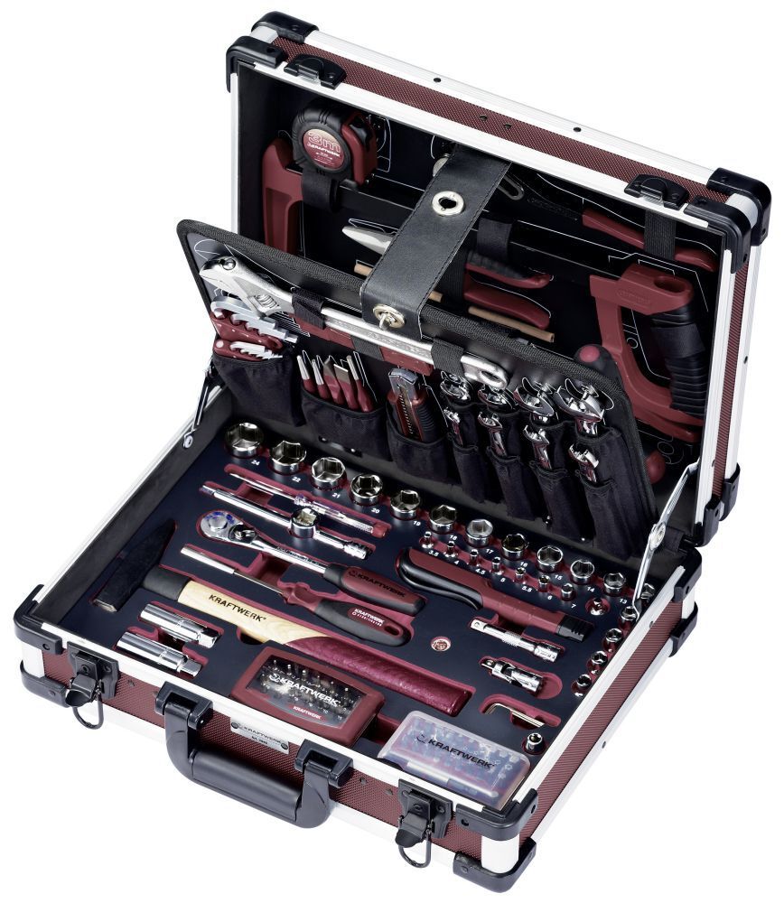 KRAFTWERK Profi Alu Werkzeugkoffer 3946 151 Teile Produktbild KRAFTWERK Profi Alu Werkzeugkoffer 3946 151 Teile