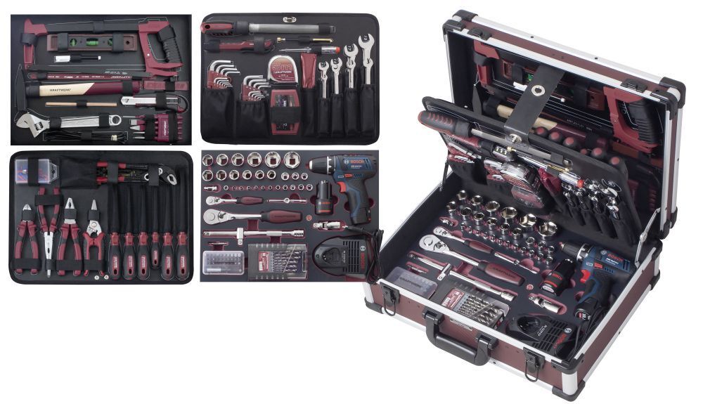 KRAFTWERK Profi Werkzeugkoffer 3949 266 Teile Produktbild KRAFTWERK Profi Werkzeugkoffer 3949 266 Teile bild 6