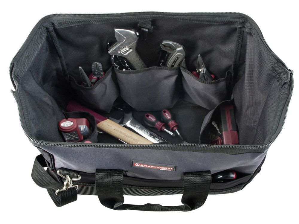 KRAFTWERK Werkzeugtasche 400 mm Produktbild KRAFTWERK Werkzeugtasche 400 mm bild 4