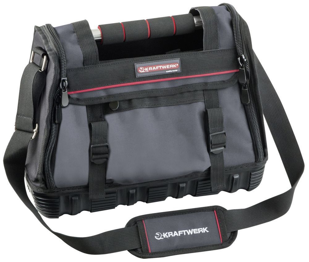 KRAFTWERK Werkzeugtasche mit Bügel 390 mm Produktbild KRAFTWERK Werkzeugtasche mit Bügel 390 mm