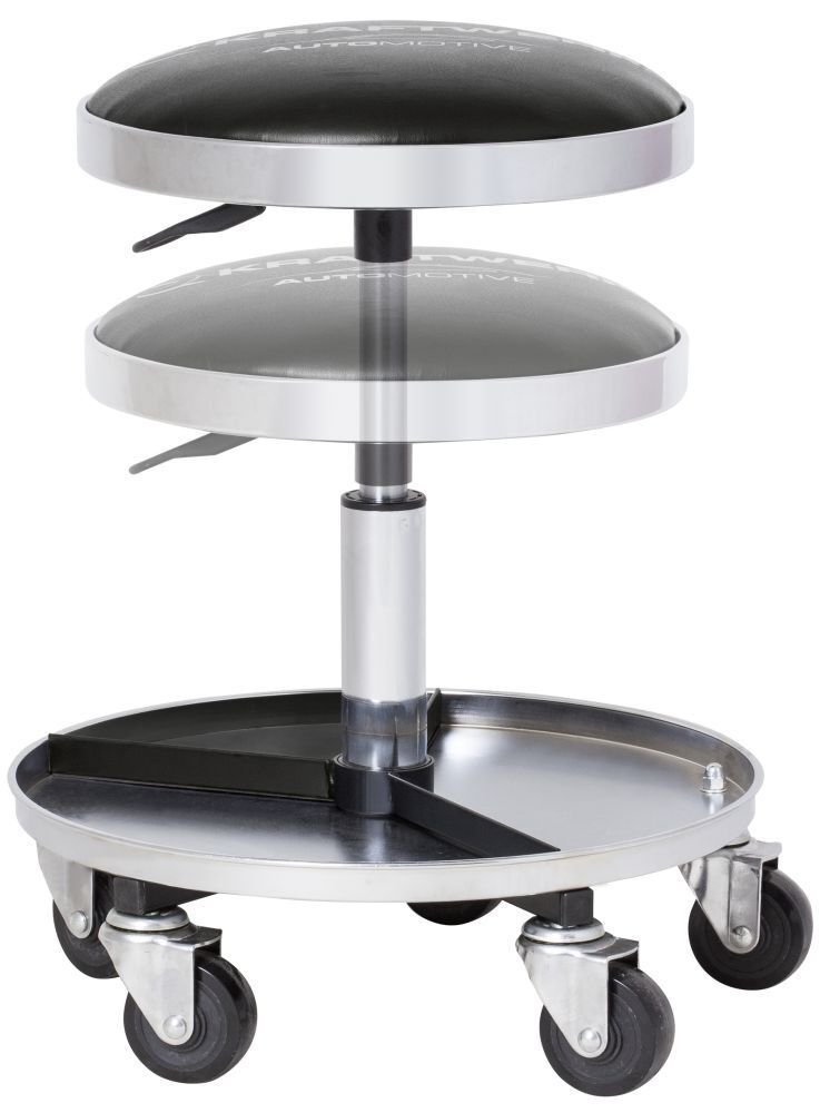 KRAFTWERK Werkstatt Rollhocker Produktbild KRAFTWERK Werkstatt Rollhocker bild 2