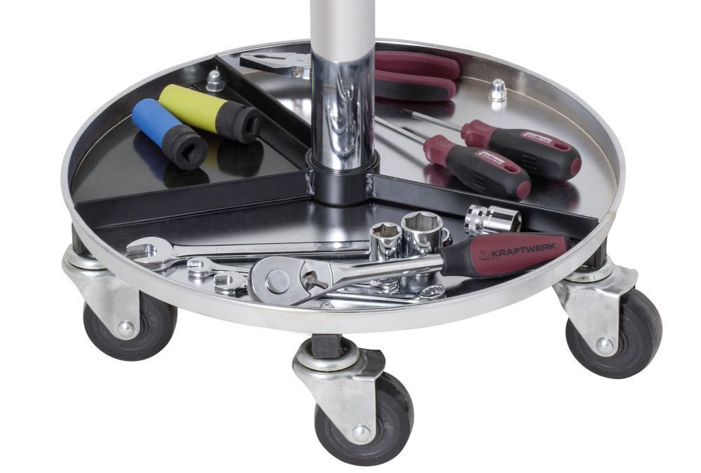KRAFTWERK Werkstatt Rollhocker Produktbild KRAFTWERK Werkstatt Rollhocker bild 3