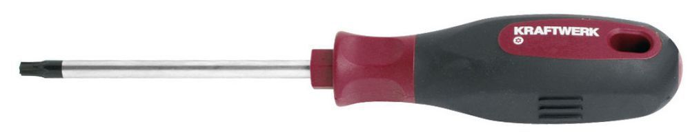 KRAFTWERK ergokraft Schraubendreher TX T15/Bohrung Produktbild KRAFTWERK ergokraft Schraubendreher TX T15/Bohrung