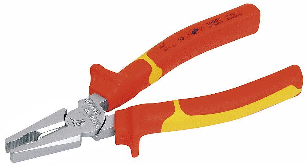 KRAFTWERK hightech VDE Kombizange 180 mm Produktbild KRAFTWERK hightech VDE Kombizange 180 mm
