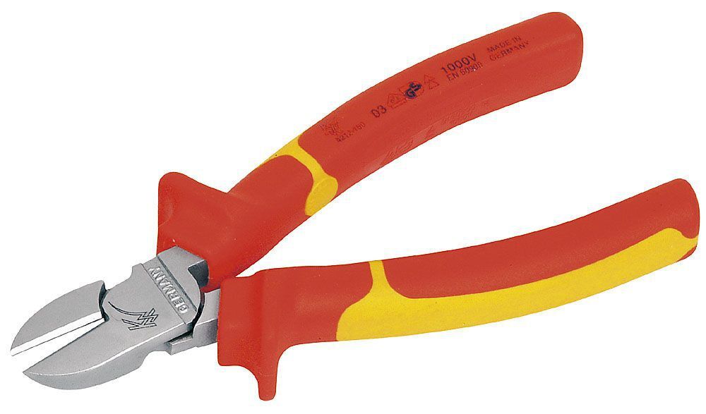 KRAFTWERK hightech VDE Seitenschneider 180 mm Produktbild KRAFTWERK hightech VDE Seitenschneider 180 mm