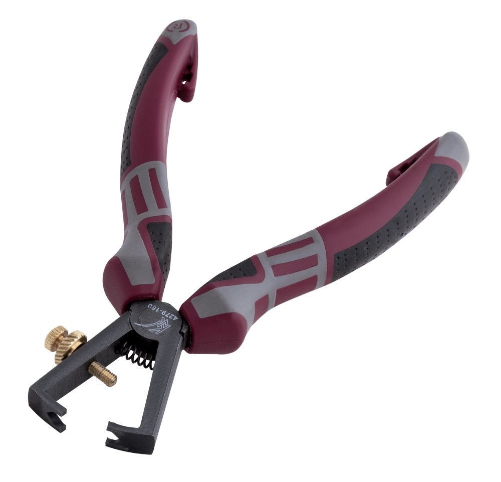 KRAFTWERK hightech Abisolierzange 160 mm Produktbild KRAFTWERK hightech Abisolierzange 160 mm