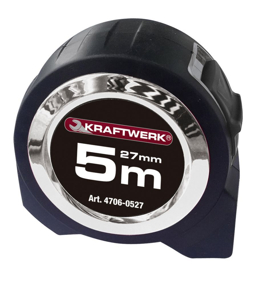 KRAFTWERK Rollmeter 5 m x 27 mm Produktbild KRAFTWERK Rollmeter 5 m x 27 mm
