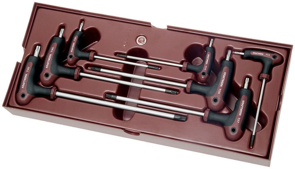 KRAFTWERK TX-T-Schraubendreherschale COMPLETO 7 Teile Produktbild KRAFTWERK TX-T-Schraubendreherschale COMPLETO 7 Teile