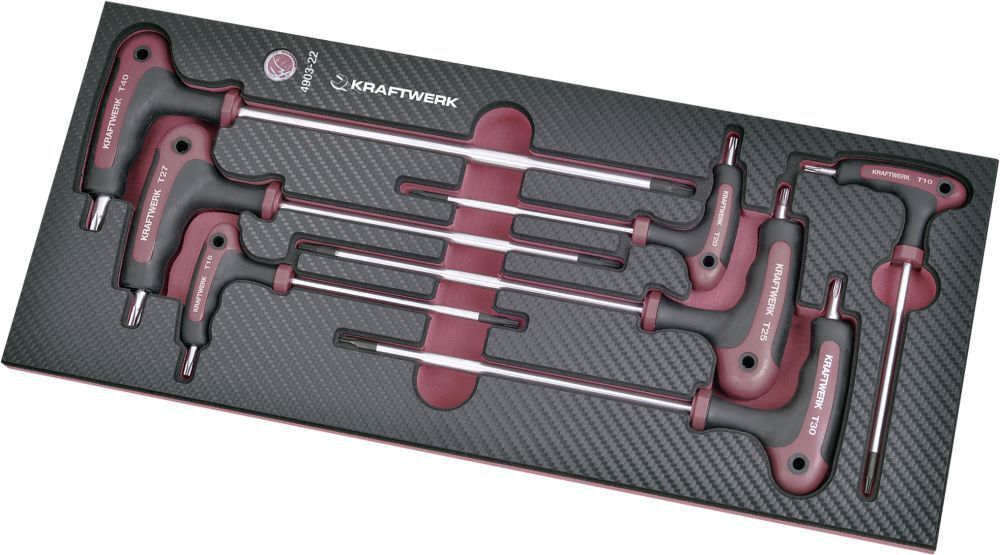 KRAFTWERK TX-T-Schraubendreherschale EVA3 7 Teile Produktbild KRAFTWERK TX-T-Schraubendreherschale EVA3 7 Teile