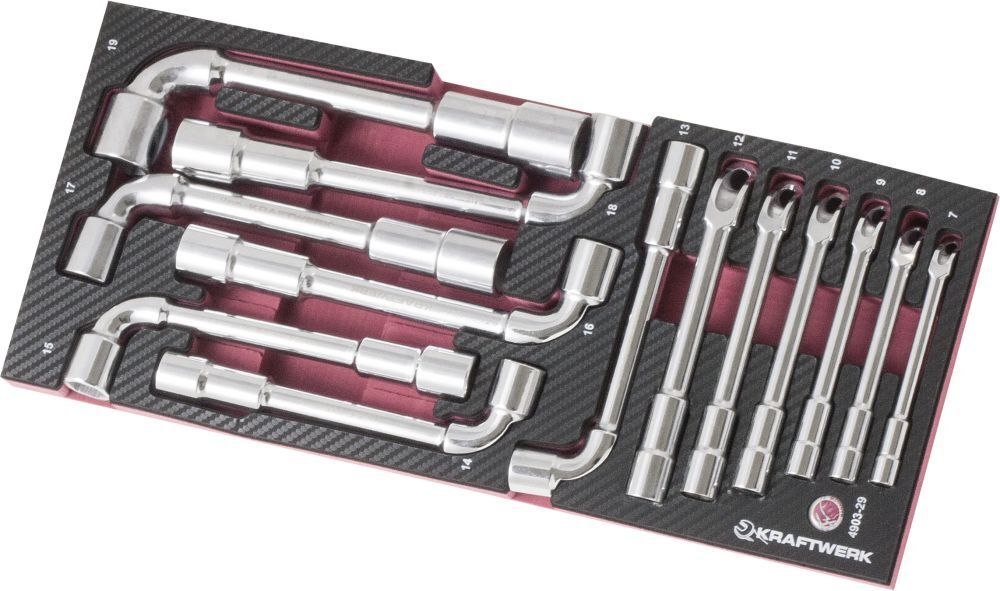 KRAFTWERK EVA3 Pfeifenkopfschüssel-Satz 7-19 mm 13 Teile Produktbild KRAFTWERK EVA3 Pfeifenkopfschüssel-Satz 7-19 mm 13 Teile
