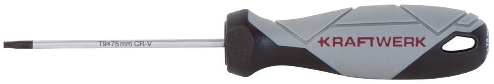 Kraftwerk BASIC LINE Schraubendreher TX T9 x 75 mm Produktbild Kraftwerk BASIC LINE Schraubendreher TX T9 x 75 mm
