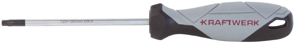 Kraftwerk BASIC LINE Schraubendreher TX T25 x 100 mm Produktbild Kraftwerk BASIC LINE Schraubendreher TX T25 x 100 mm