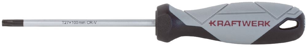 Kraftwerk BASIC LINE Schraubendreher TX T27 x 100 mm Produktbild Kraftwerk BASIC LINE Schraubendreher TX T27 x 100 mm