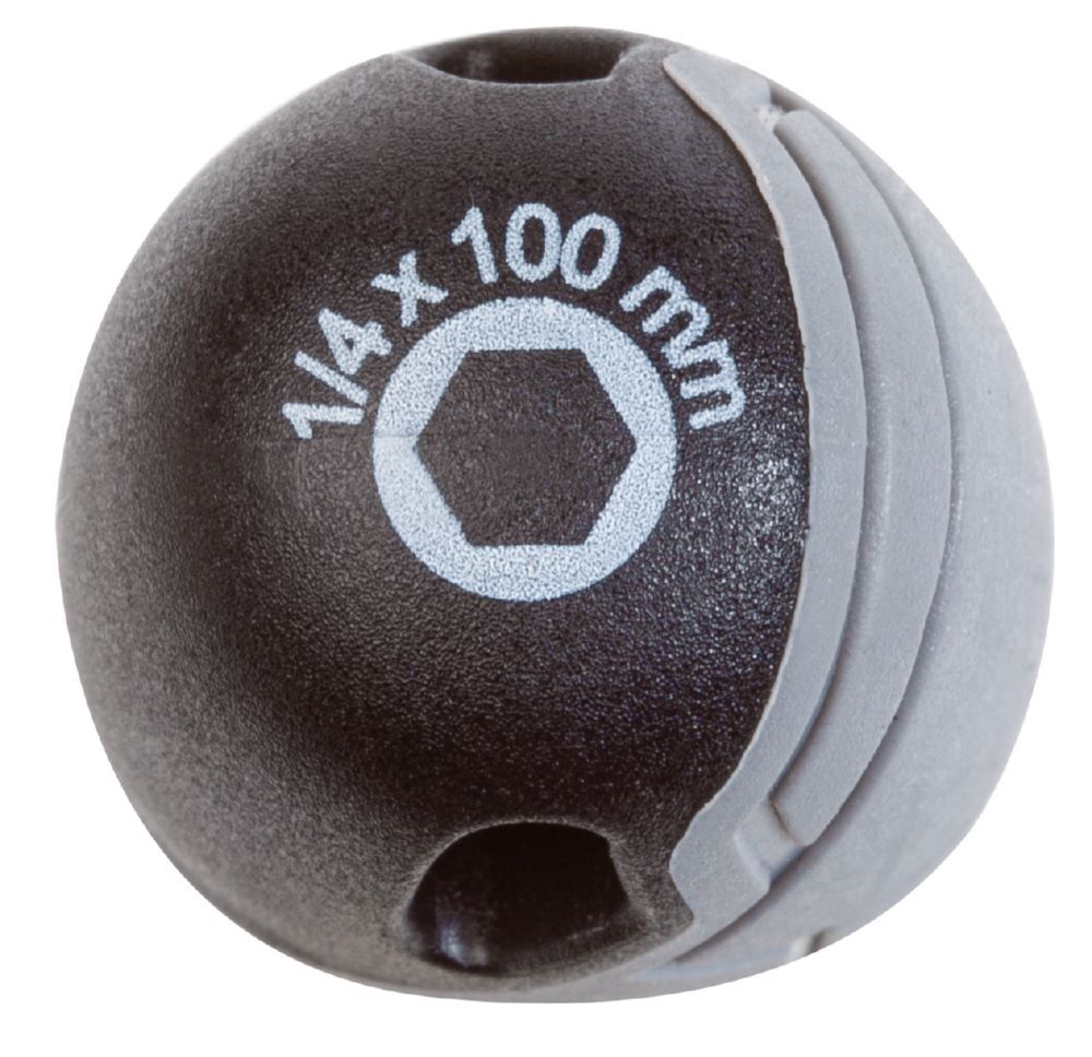 Kraftwerk BASIC LINE Schraubendreher für Bits 1/4 Zoll Produktbild Kraftwerk BASIC LINE Schraubendreher für Bits 1/4 Zoll bild 2