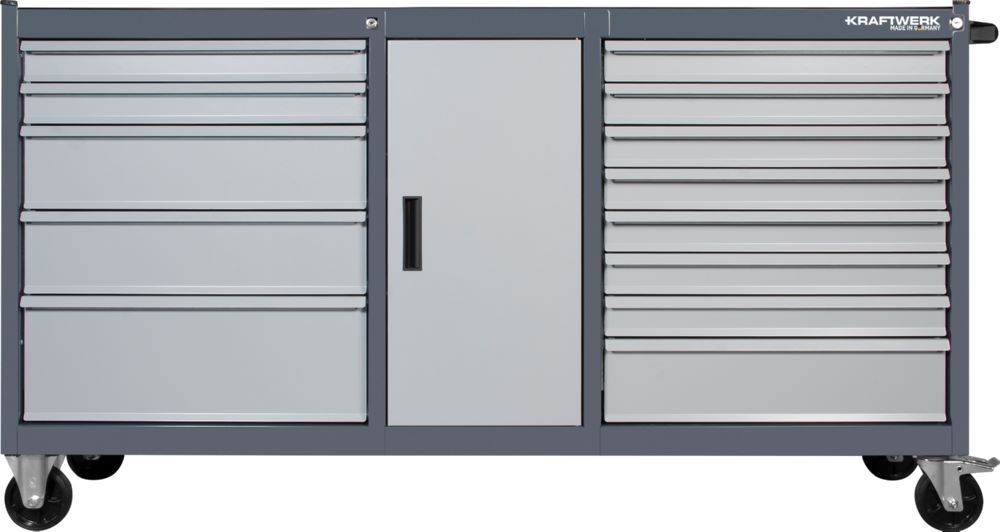 Kraftwerk Basic Werkstattwagen XXL BT1800 13 Schubladen Produktbild Kraftwerk Basic Werkstattwagen XXL BT1800 13 Schubladen bild 2