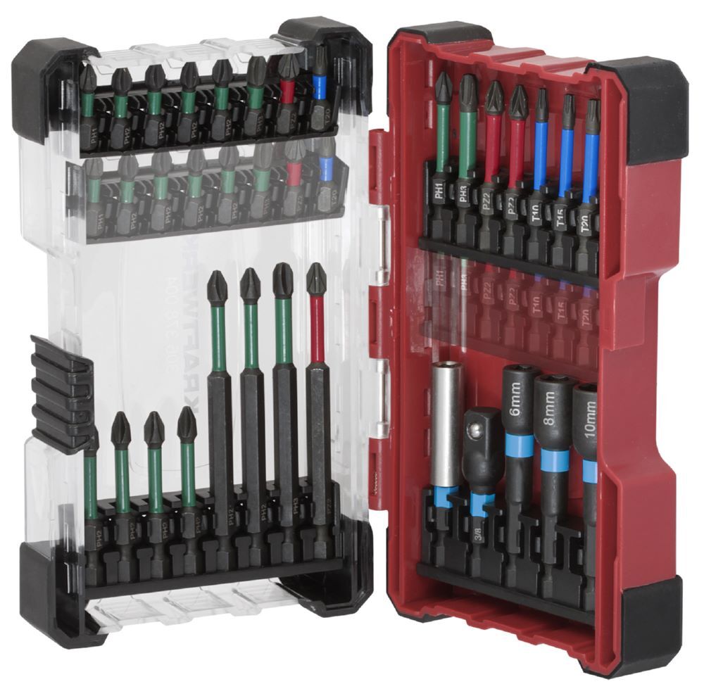 Kraftwerk Bit Box Profi Impact Control 1/4 Zoll Satz 29 teilig Produktbild Kraftwerk Bit Box Profi Impact Control 1/4 Zoll Satz 29 teilig bild 3