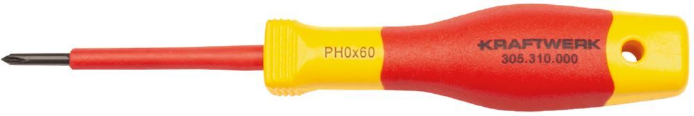 Kraftwerk Elektriker Schraubendreher Phillips PH0 Produktbild Kraftwerk Elektriker Schraubendreher Phillips PH0