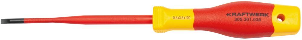 Kraftwerk Elektriker Schraubendreher Schlitz 3.5 mm Kraftwerk Elektriker Schraubendreher Schlitz 3.5 mm