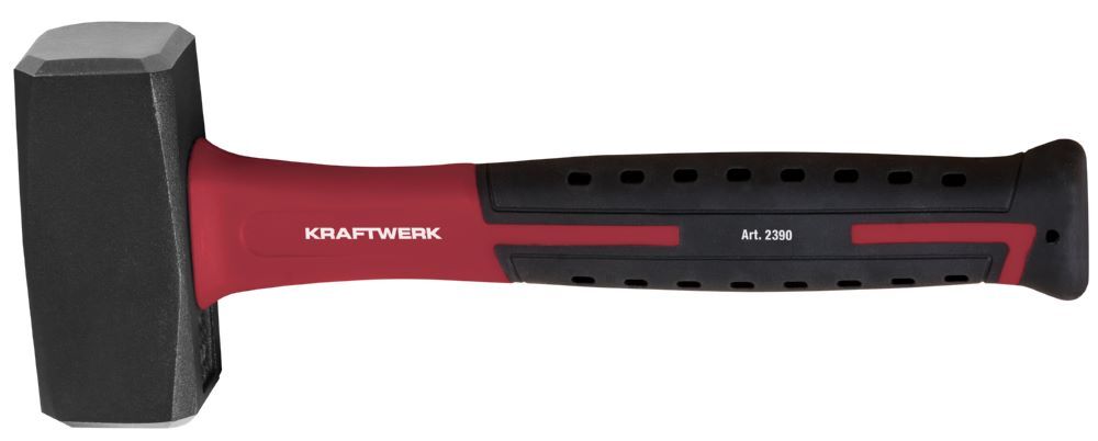Kraftwerk Fäustel 1250 g Fiberglasstiel Produktbild Kraftwerk Fäustel 1250 g Fiberglasstiel