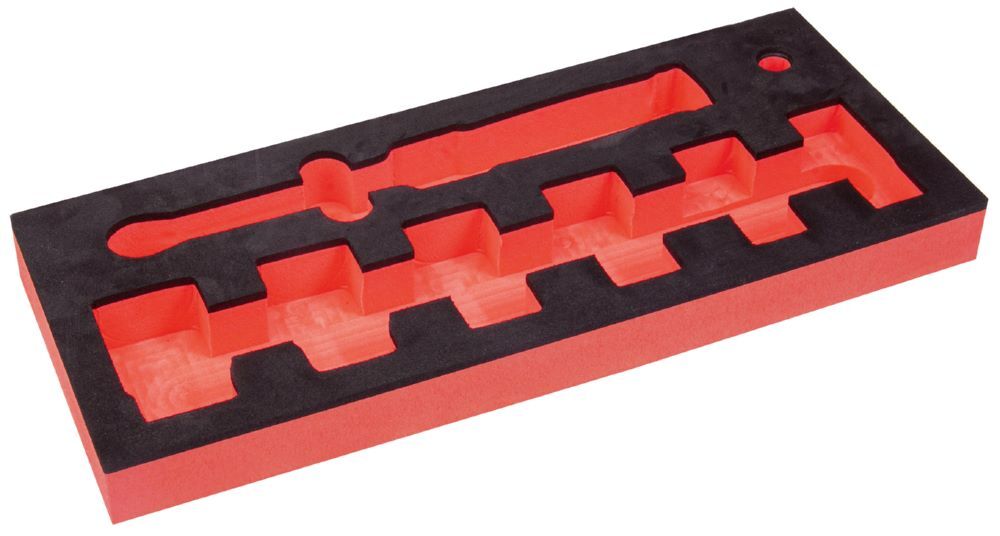 Kraftwerk Gefräste Einlage ab 50 Stück ROT Produktbild Kraftwerk Gefräste Einlage ab 50 Stück ROT
