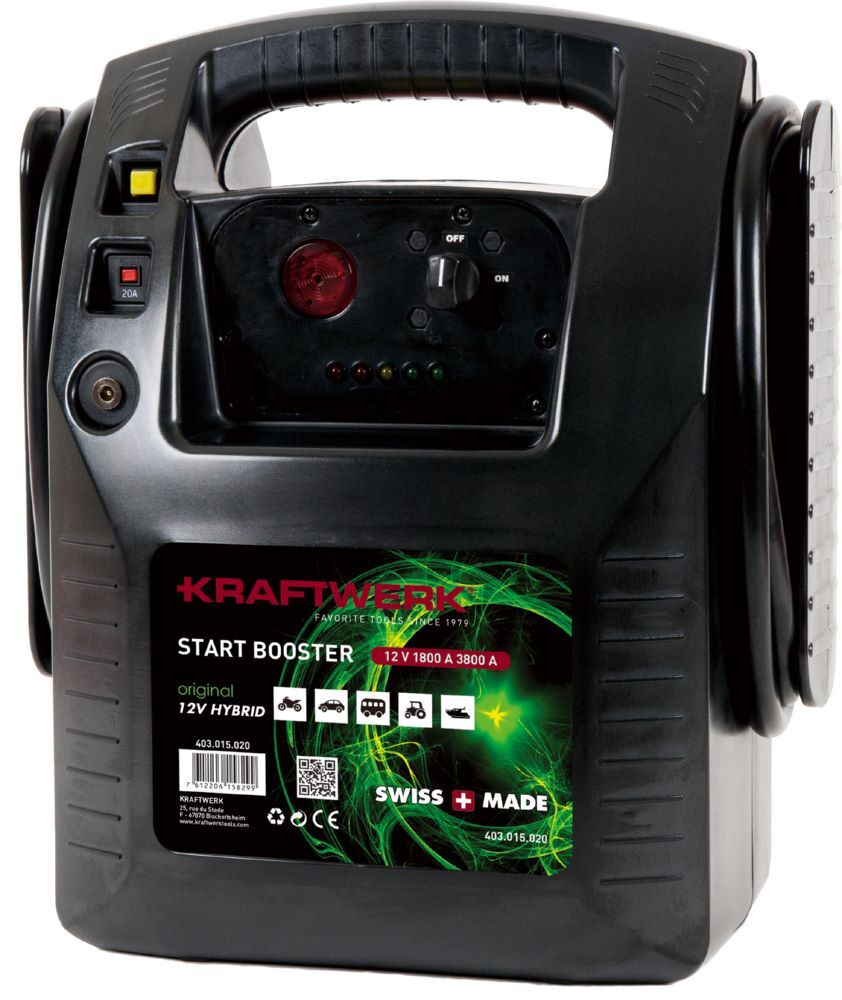 Kraftwerk Hybrid Start Booster 12V Produktbild Kraftwerk Hybrid Start Booster 12V