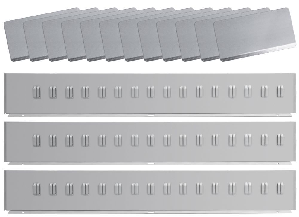 KRAFTWERK Einteilungssortiment 16 Fächer Höhe 100 mm 459x539 mm Produktbild KRAFTWERK Einteilungssortiment 16 Fächer Höhe 100 mm 459x539 mm